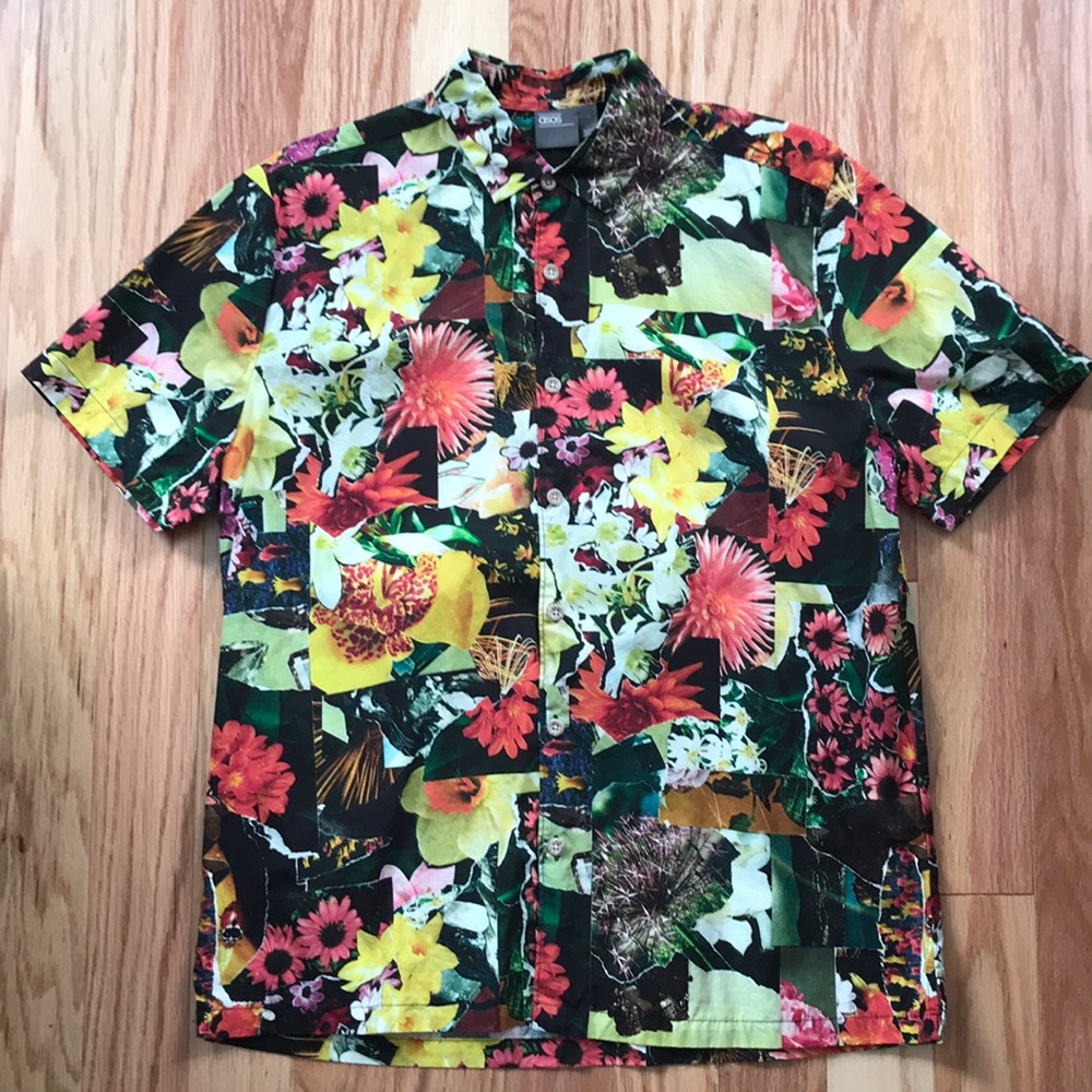 ASOS Men’s Floral ButtonUp